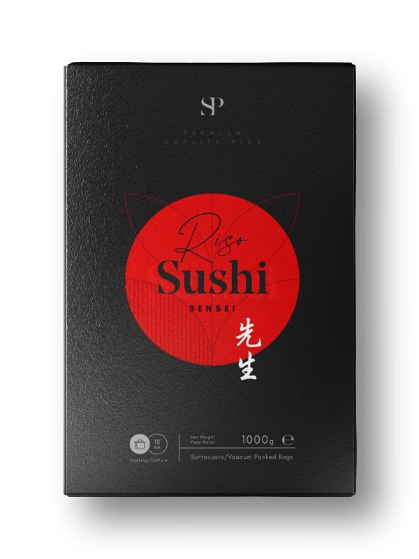 Riso per sushi premium sottovuoto Sensei - SP 1Kg.